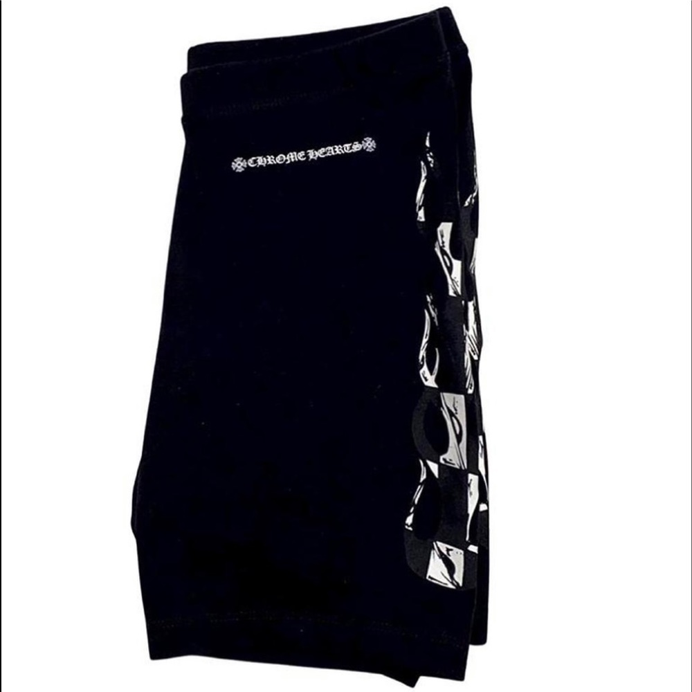Chrome hearts biker shorts